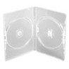 Pudełka AMARAY CLEAR na 2 x DVD 100 sztuk 14mm