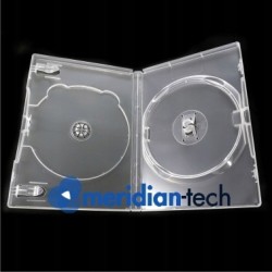 Pudełka AMARAY CLEAR na 2 x DVD 100 sztuk 14mm