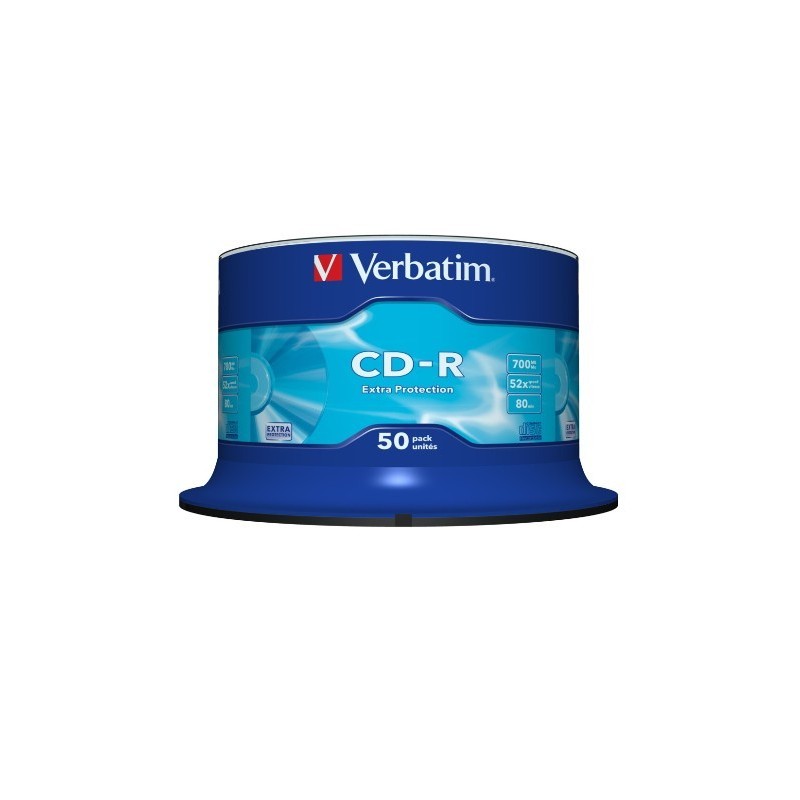 VERBATIM CD-R 700MB 80min 50 sztuk cake promo!