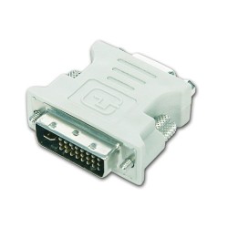 Adapter przejściówka D-SUB VGA na DVI-A męski