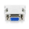Adapter przejściówka D-SUB VGA na DVI-A męski