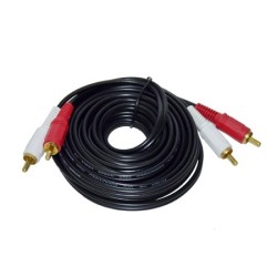 Kabel audio CINCH 2x RCA M- 2x RCA M 5m Vakoss